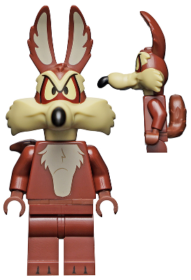 Минифигурка LEGO Wile E. Coyote, Looney Tunes collt03 N