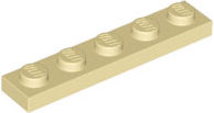 Plate 1 x 5, 78329 Tan N