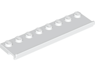 Пластина Lego Plate, Modified 2 x 8 with Door Rail 30586