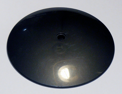 Dish 9 x 9 Inverted with Pin Hole (Radar), 98606 Pearl Dark Gray N
