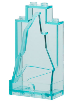 Rock Panel 2 x 4 x 6, 47847 Trans-Light Blue N