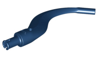 Appendage Bladed with Pin (Tail, Plant Limb), 24204 Dark Blue U