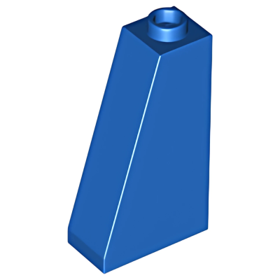 Деталь LEGO Lego Slope 75 2 x 1 x 3 - Hollow Stud 4460b Blue U