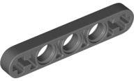 Technic, Liftarm Thin 1 x 5 - Axle Holes, 11478 Dark Bluish Gray N