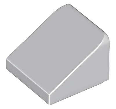 Деталь LEGO Slope 30 1 x 1 x 2/3 54200 Light Bluish Gray U