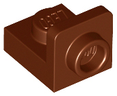 Деталь Lego Скоба Bracket 1 x 1 - 1 x 1 Inverted 36840 Reddish Brown U