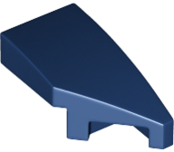 Wedge 2 x 1 x 2/3 Right, 29119 Dark Blue U