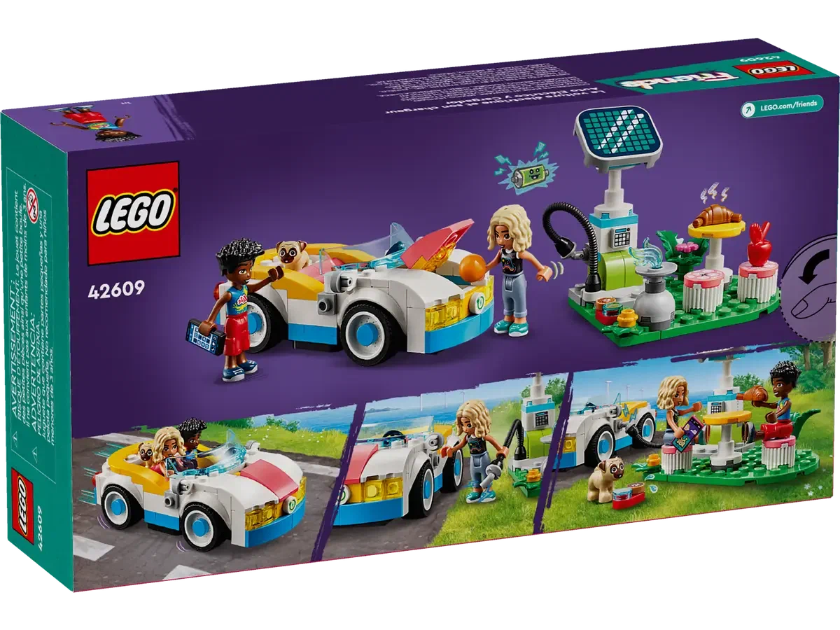 Конструктор LEGO Friends 42609 Электромобиль и зарядное устройство в  магазине Shop-device