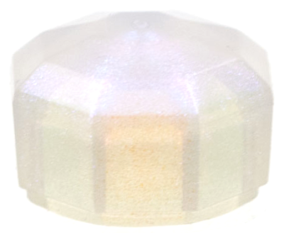 Rock 1 x 1 Jewel Octagonal, 65092 Satin Trans-Clear U