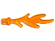Wave Rounded Straight with Bar End (Castle Dragon Flame / Seaweed / Water), 6126b