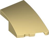 Wedge 3 x 2 Right No Studs, 80178 Tan N