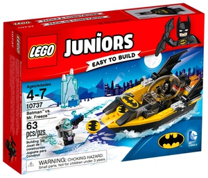 Конструктор LEGO Juniors 10737 Бэтмен против мистера Фриза