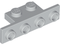 Bracket 1 x 2 - 1 x 4, 2436 Light Bluish Gray N