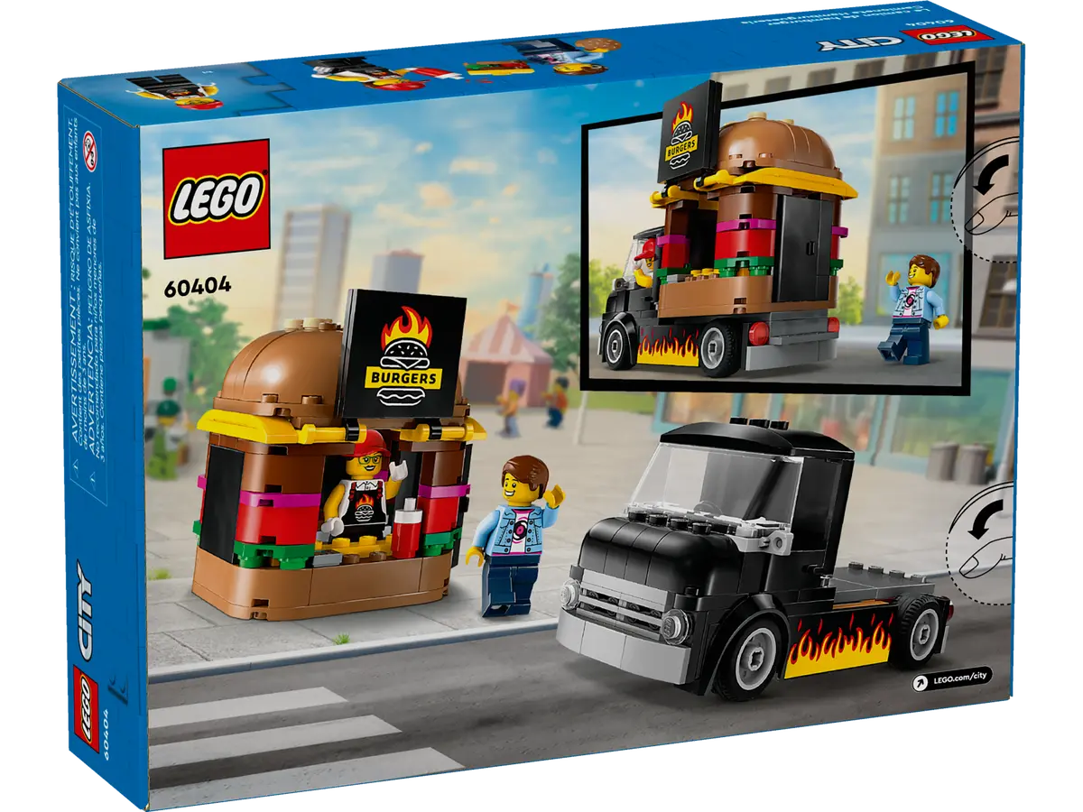 Конструктор LEGO City 60404 Бургер трак