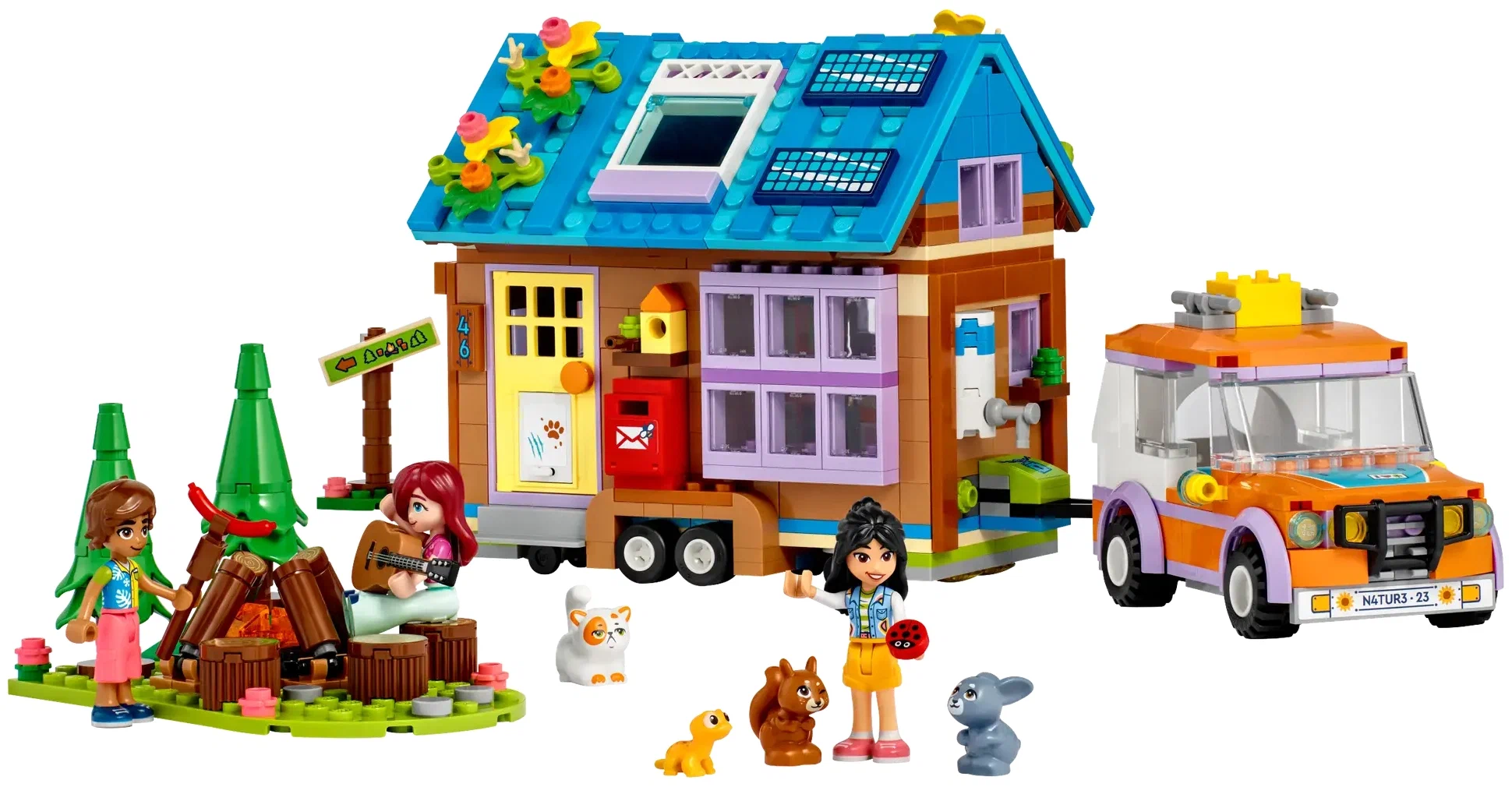 Конструктор LEGO Friends 41735 Mobile Tiny House в магазине Shop-device