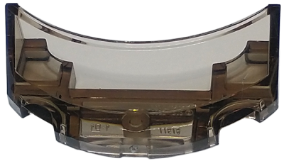 Windscreen 2 x 4 x 1 Curved, 81911 Trans-Brown U