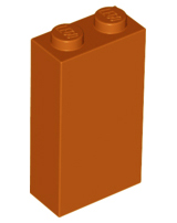 Деталь Lego Brick 1 x 2 x 3 22886 Dark Orange N