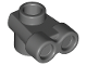 Plate, Round 1 x 1 with Binoculars (Robot / Droid Head), 52494  