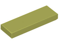 Tile 1 x 3, 63864 Olive Green U