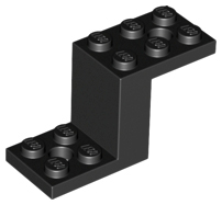 Деталь Lego Bracket 5 x 2 x 2 1/3 with 2 Holes and Bottom Stud Holder 76766