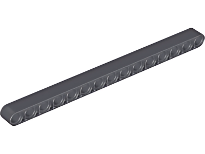 Деталь LEGO Technic, Liftarm Thick 1 x 15 32278 Dark Bluish Gray U