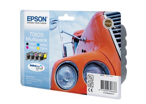 Комплект картриджей Epson T0635 Multipack оригинальный Epson Stylus C67, C87, C87PE, CX3700, CX4100, CX4700