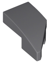 Wedge 2 x 1 x 2/3 Left, 29120 Dark Bluish Gray U