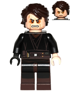 Минифигурка Lego Anakin Skywalker (Sith Face) sw0361