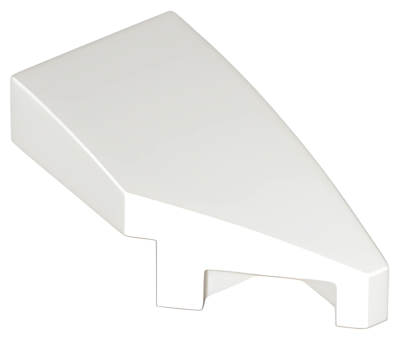 Деталь LEGO Wedge 2 x 1 x 2/3 Right 29119 (1124, 1382) White N