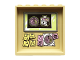 Panel 1 x 6 x 5 with Minifigure Head and Brain X-Ray and Pinned Sticky Notes Pattern on Inside (Sticker) - Set 70418, 59349pb171  