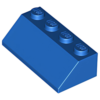 Деталь LEGO Lego Slope 45 2 x 4 3037 Blue U