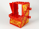 Minifigure, Utensil Arcade Game Cabinet Body with Fire Game Pattern (Stickers) - Set 71714, 65067pb03  