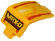 Technic, Panel Curved 3 x 5 x 3 with 'MAX-D', 'MAXIMUM DESTRUCTION' and Flames Pattern (Sticker) - Set 42119, 24116pb041  