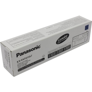 Картридж Panasonic KX-FAT411A7 Black черный