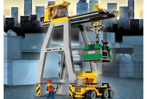 Конструктор LEGO City 4514 Грузовой подъемный кран