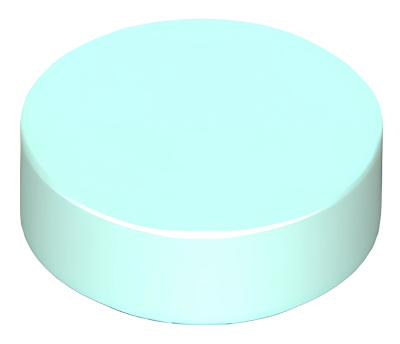 Деталь LEGO Tile, Round 1 x 1 98138 (35380, 35381, 39797) Light Aqua  U