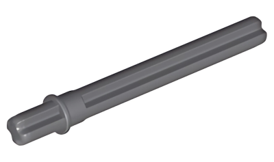 Деталь LEGO Technic, Axle 5.5L with Stop 32209 Dark Bluish Gray U