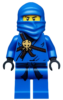 Минифигурка Lego Ninjago Jay - The Golden Weapons njo004 U