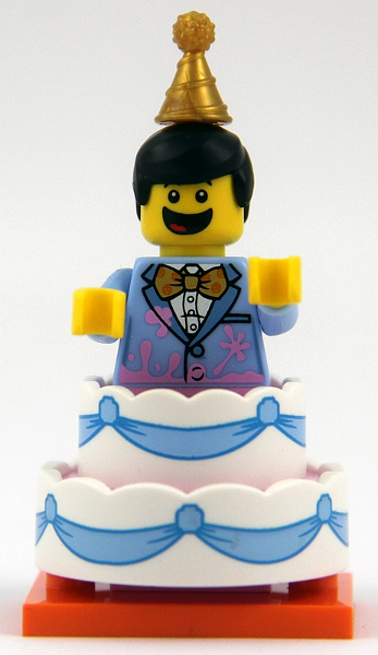 Минифигурка LEGO Cake Guy col18-10 71021 Серия 18 N