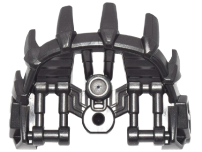 Bionicle Shadow Trap, Half, 24188 Pearl Dark Gray U