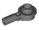 Bar 1L with 1 x 1 Round Plate with Hollow Stud, 32828 Dark Bluish Gray N