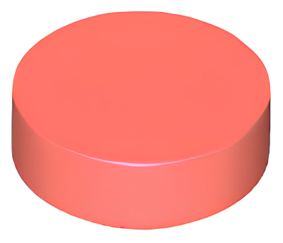 Деталь LEGO Tile, Round 1 x 1 98138 (6311436) Coral U