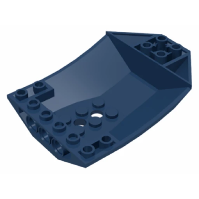 Деталь LEGO 42021 Cockpit 8 x 6 x 2 Curved Dark Blue U