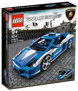 Конструктор LEGO Racers 8214 Автомобиль Gallardo LP 560-4 Polizia