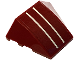 Wedge 4 x 3 Triple Curved No Studs with 2 White Lines Pattern (Sticker) - Set 75378, 64225pb069  