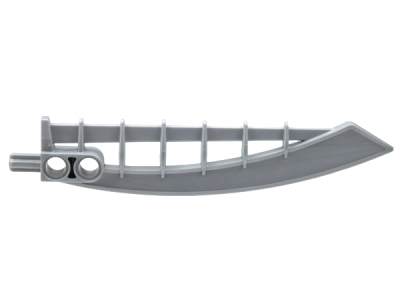 Bionicle Weapon Air Katana, 44033 Pearl Light Gray U