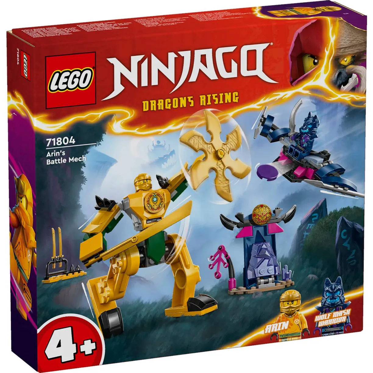 Конструктор LEGO Ninjago 71804 Боевой робот Арина в магазине Shop-device