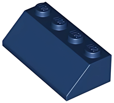 Деталь LEGO Lego Slope 45 2 x 4 3037 Dark Blue U