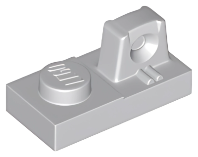 Hinge Plate 1 x 2 Locking with 1 Finger On Top 30383 (53922) Light Bluish Gray N