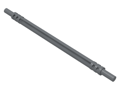 Hose, Soft Axle 11L, 32199 Dark Bluish Gray U